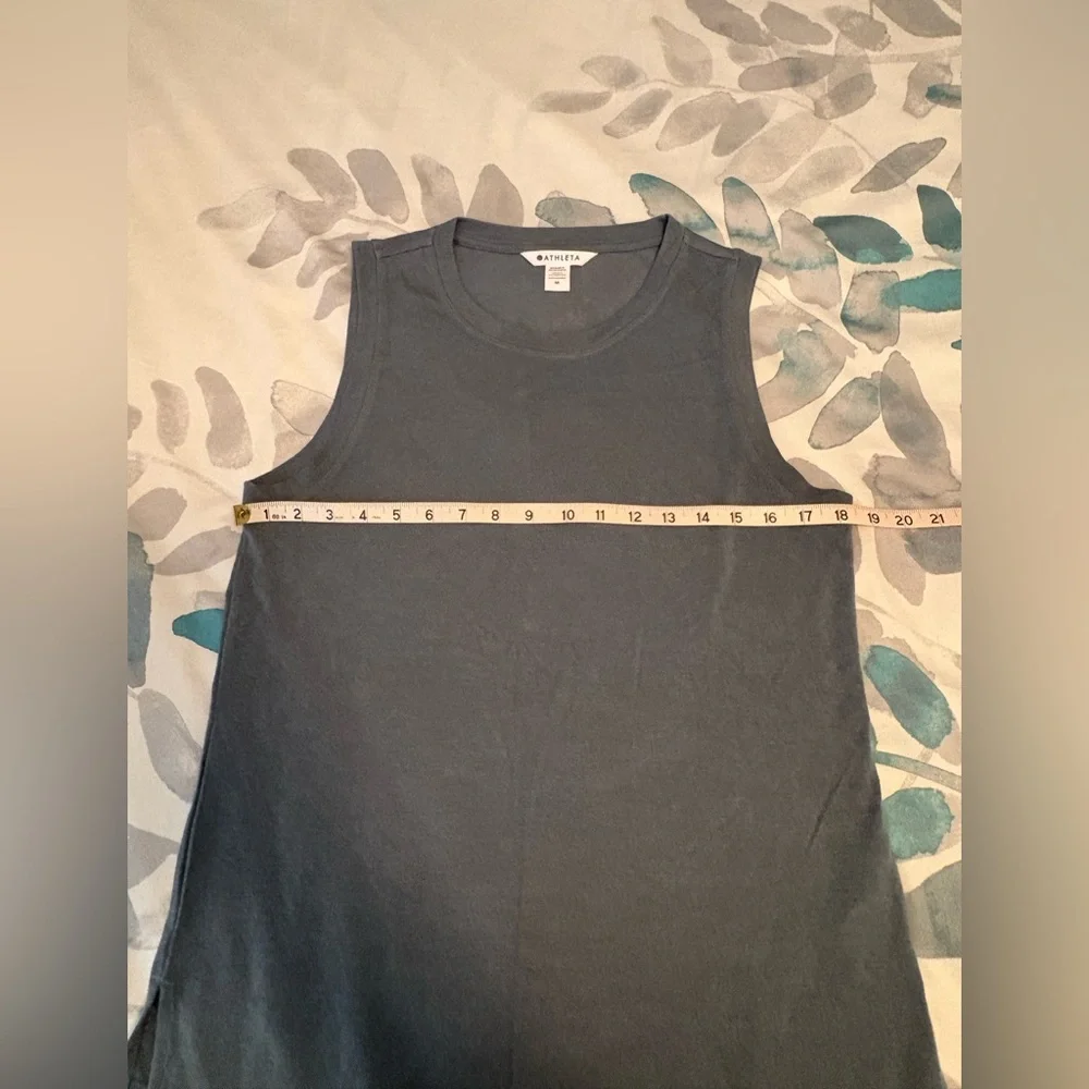 Athleta Slate Blue Tank Top - Picture 3 of 6